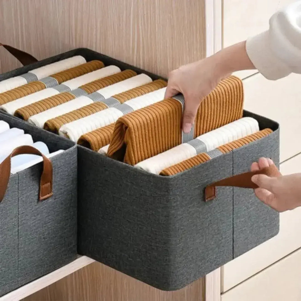 Caixa de Armazenamento Organizadora Dobrável - Modern Casa