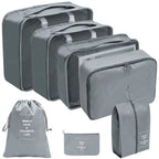 Kit Bolsas Organizadoras Para Mala de Viagem - Compre 5 Leve 7 - Modern Casa
