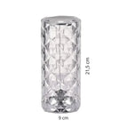 Luminária Cristal de Mesa LED com Controle Remoto - Modern Casa