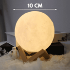 Luminária De Lua Cheia 3D Led - Modern Casa