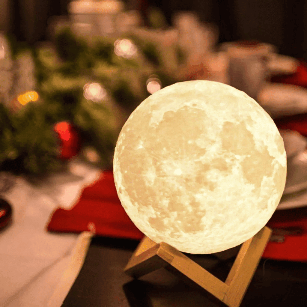 Luminária De Lua Cheia 3D Led - Modern Casa