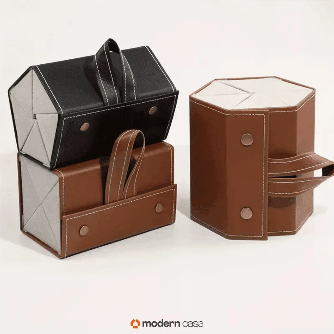 Porta Óculos Organizador Dobrável com Divisórias - Modern Casa