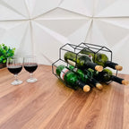 Suporte Adega de Vinho Aramado para 5 garrafas - Modern Casa