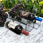 Suporte Adega de Vinho Aramado para 5 garrafas - Modern Casa