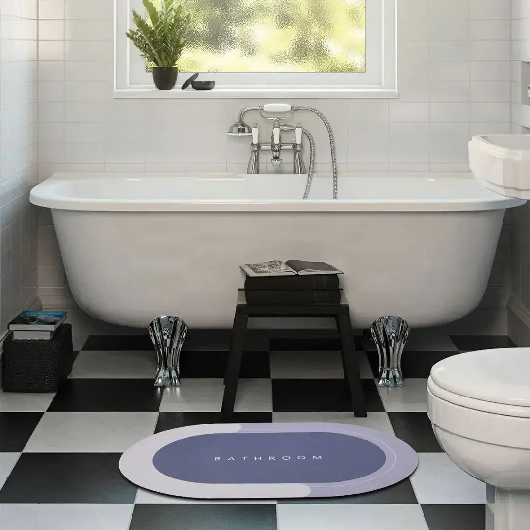 Tapete Mágico Absorvente Antiderrapante para Banheiro - Modern Casa